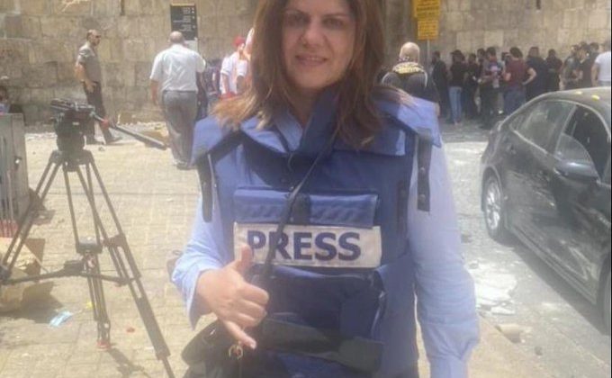 Al-Jazeera’nin kadın muhabiri İsrail askerleri tarafından açılan ateşte öldürüldü