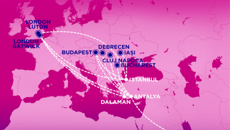 Wizzair Türkiye uçuşları başlıyor